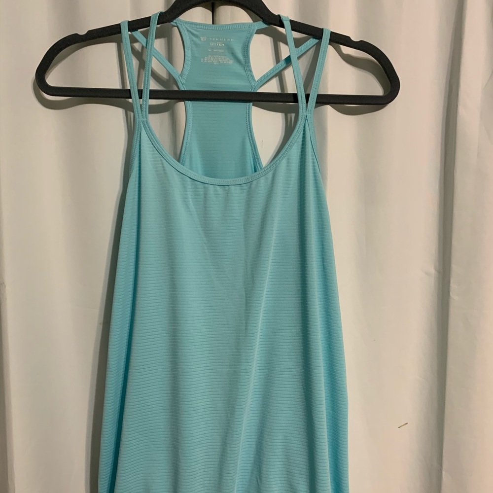 Light Blue Athletic Top
